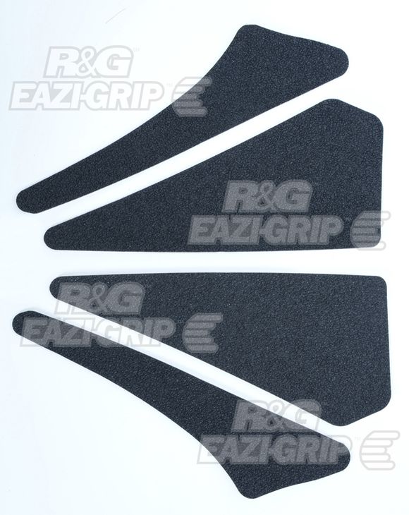 R&G Racing 4-piece black tank grip kitRef: Rgr01065A / 1082268001