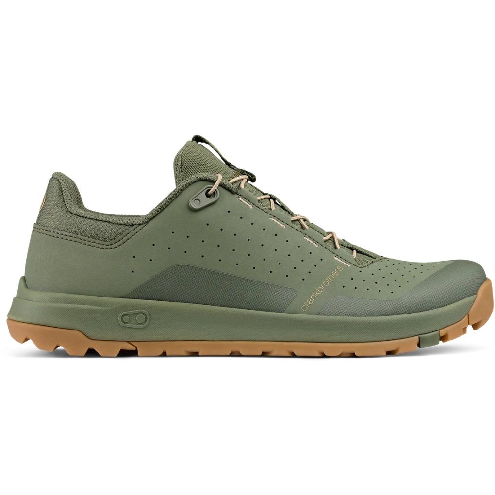 Crankbrothers Stamp Trail Speed Lace MTB Shoes - green/sand/gum