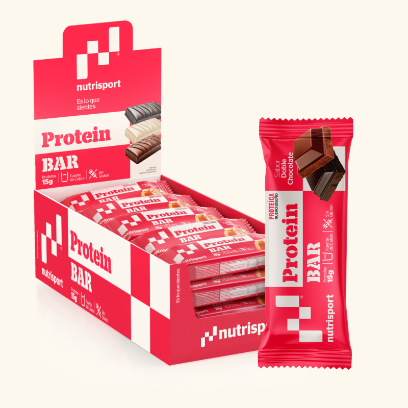 Barrita Proteica Doble Chocolate (24 uds)