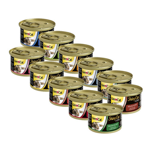 GimCat ShinyCat in Jelly - Tuna - 24 x 70g