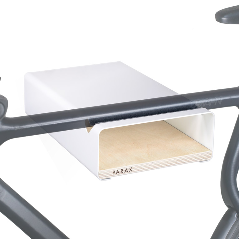 Parax S-Rack Bicycle Wall Mount - White - Birch
