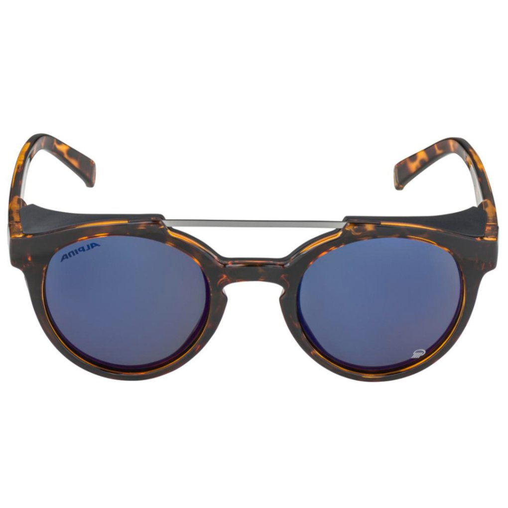 Alpina Glace POL Glasses - havanna gloss/mirror blue