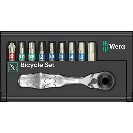 Wera Bicycle Set 9 - Tool Set - 10 Pcs.