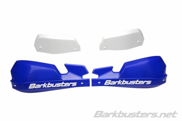 Protèges-mains Barkbusters Coques de VPS MX bleu/déflecteur blanc UniverselRef : BRK00110A / 1085983002