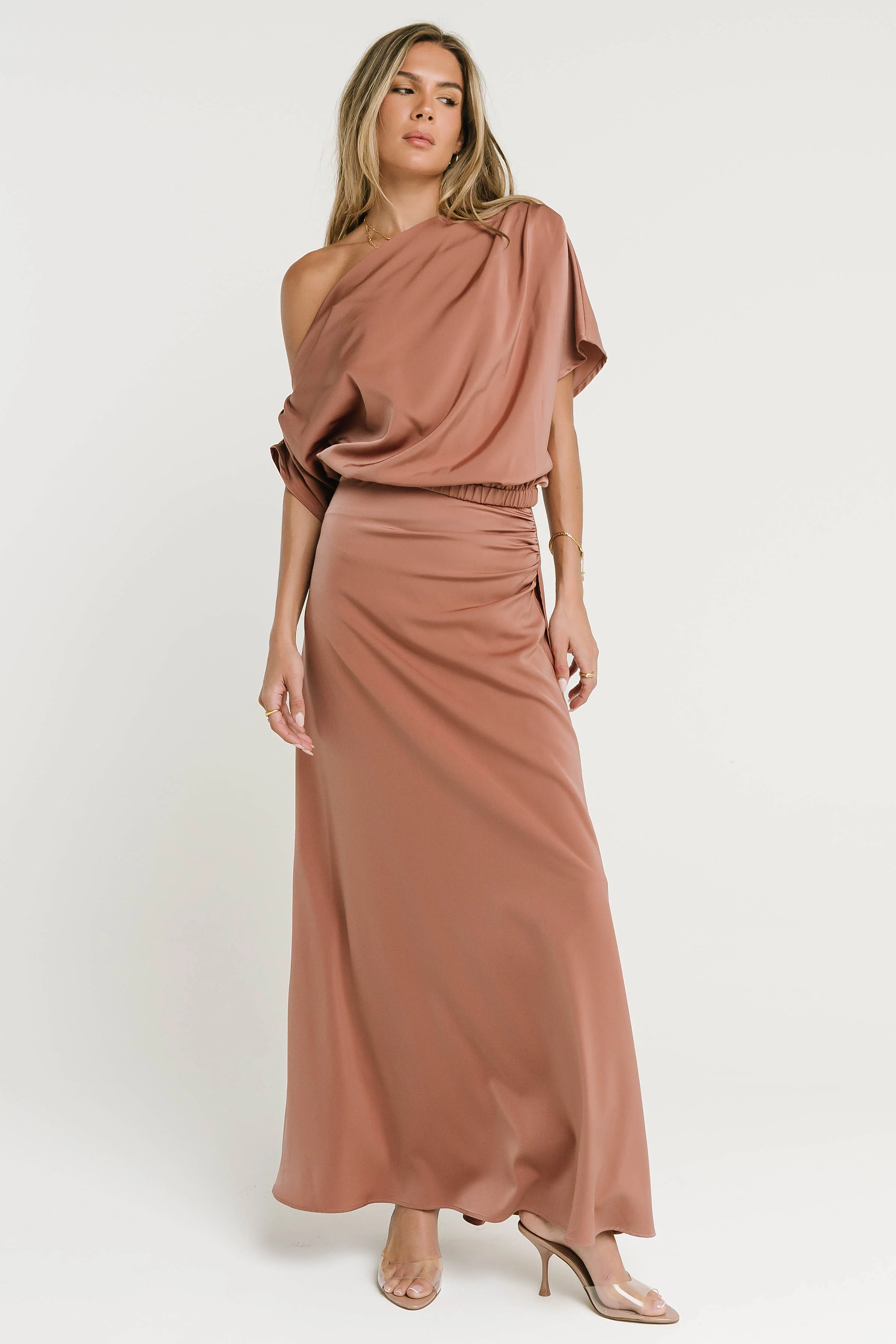 Yani Maxi Skirt in Mauve