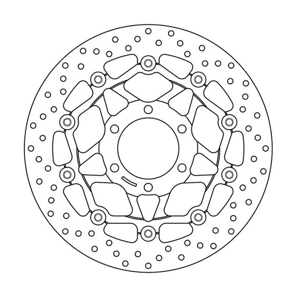 Brembo round floating brake discRef: 78B40874