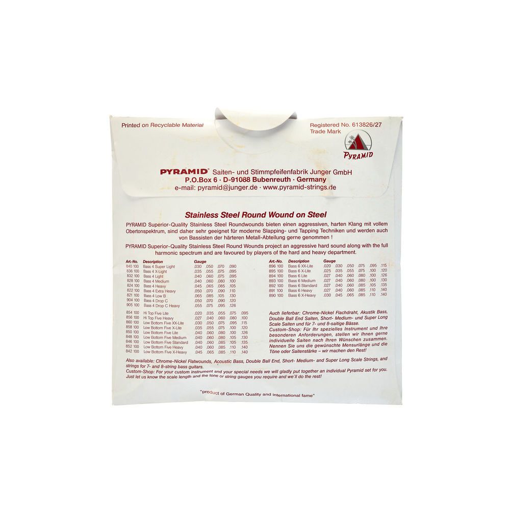 Pyramid Multiscale 5string Bass