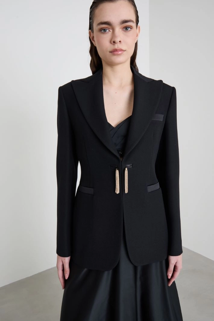 Tuxedo jacket - BLACK