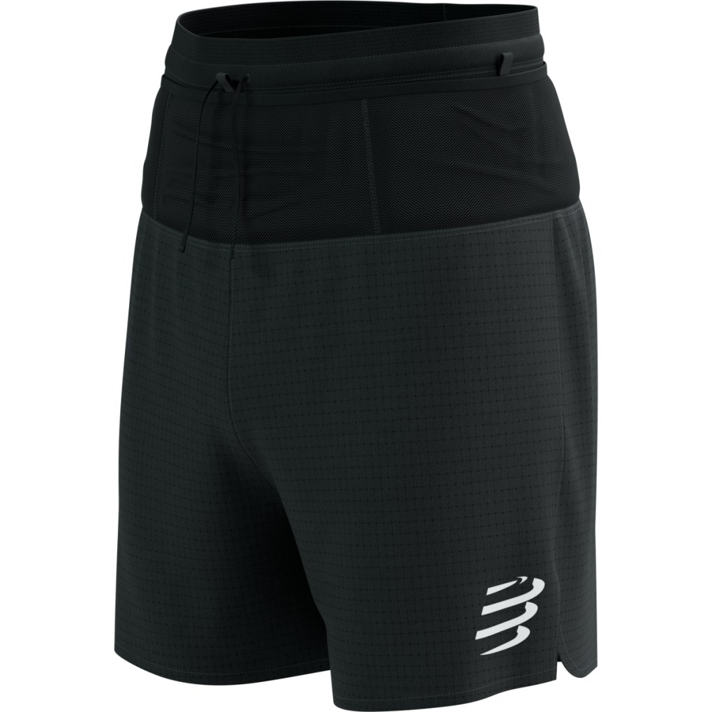 Compressport Trail Racing Overshorts Men - black