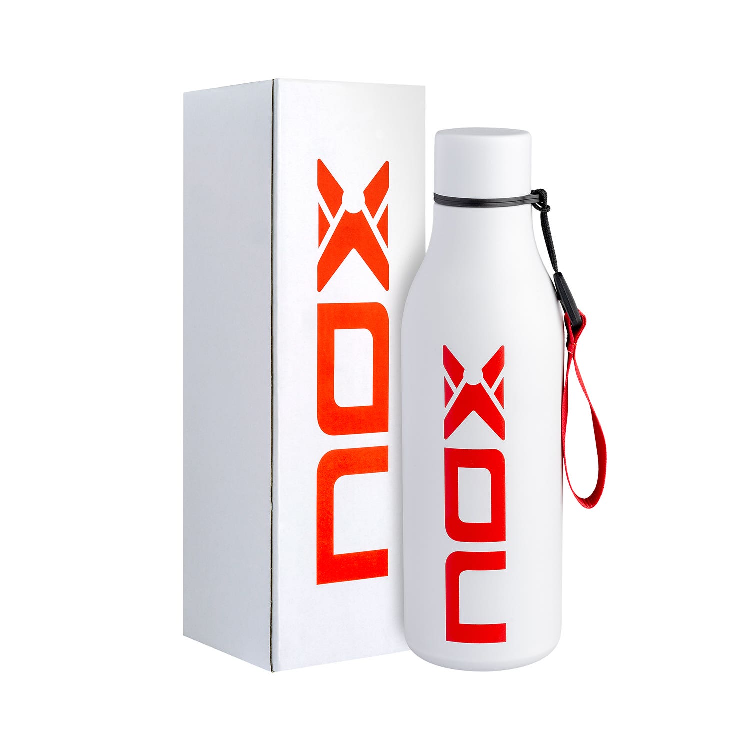 NOX 550ML WHITE ALUMINUM BOTTLE