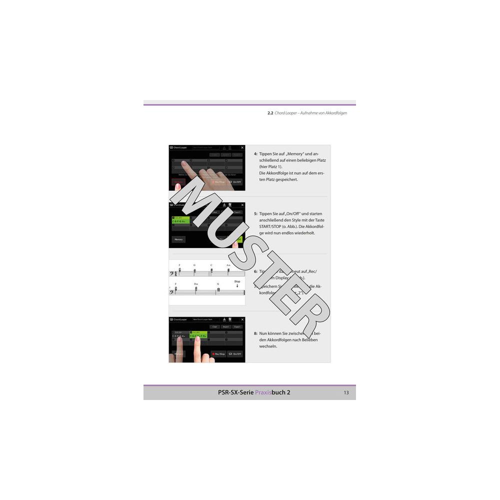 Keys Experts Verlag SX700/900 Praxisbuch  2 – Thomann Ireland