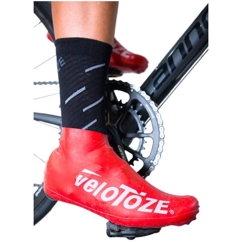 veloToze Road 2.0 Short Shoe Covers - Black
