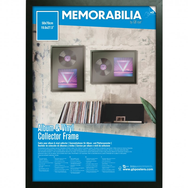 Album & Vinyl Collector Frame Black (50x70cm)