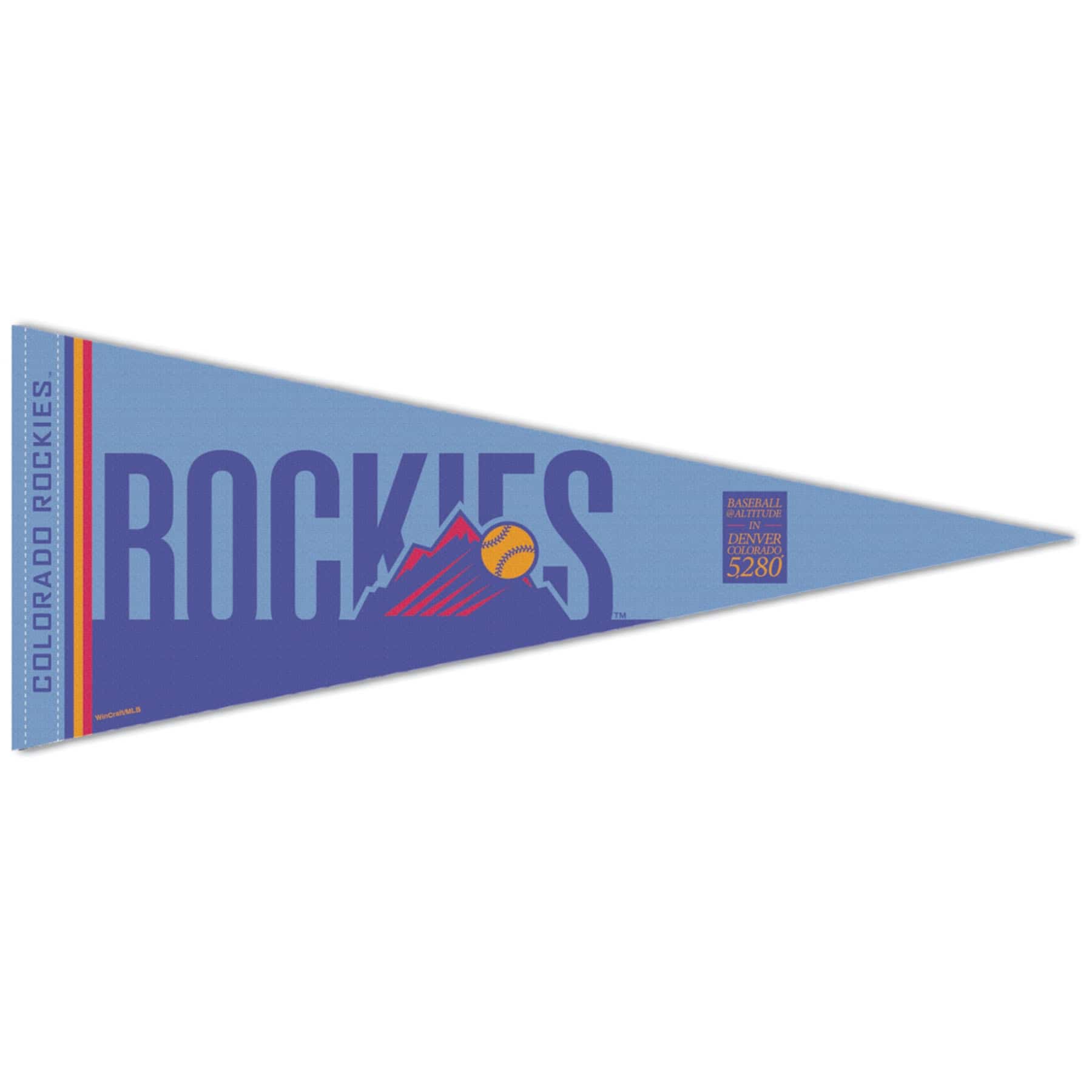 Colorado Rockies City Connect Premium MLB Pennant
