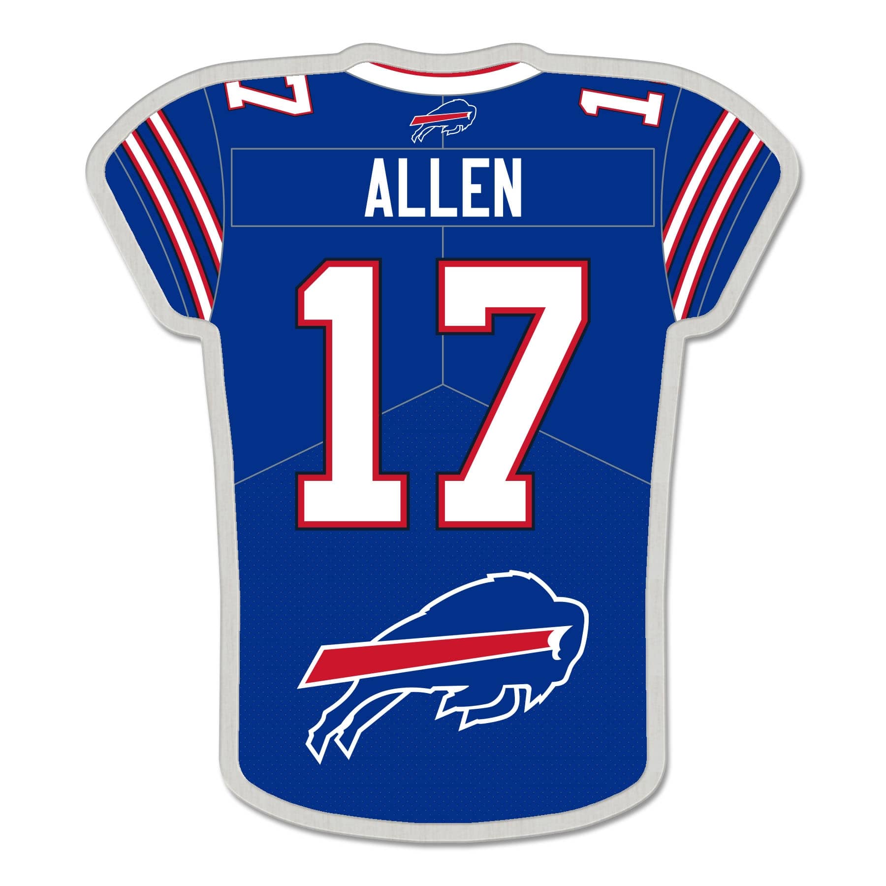 Josh Allen #17 Buffalo Bills NFL Player Jersey Pin
