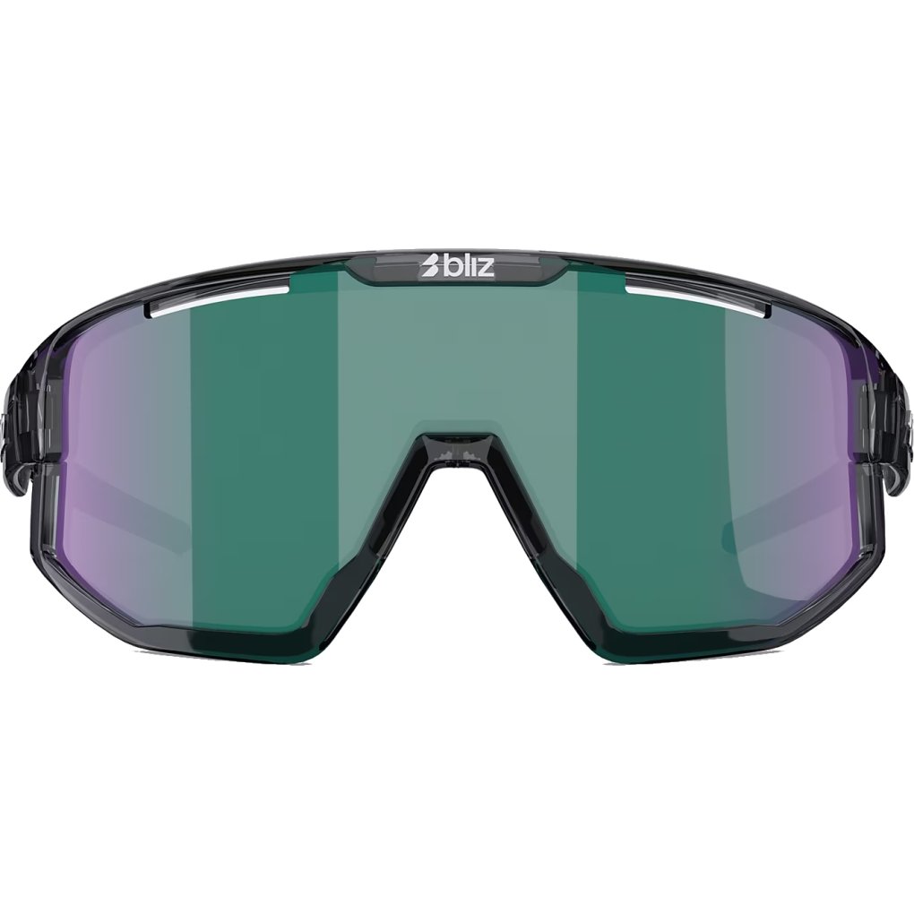 Bliz Fusion Glasses - Crystal Black - Brown Green Multi