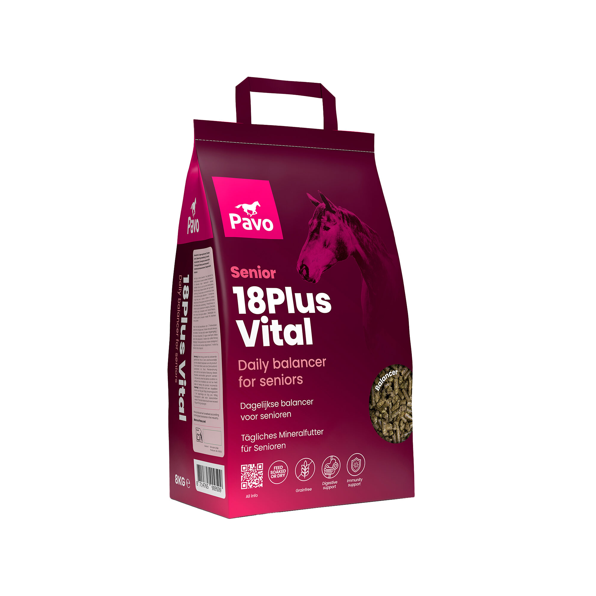 Pavo 18Plus Vital - 8 kg