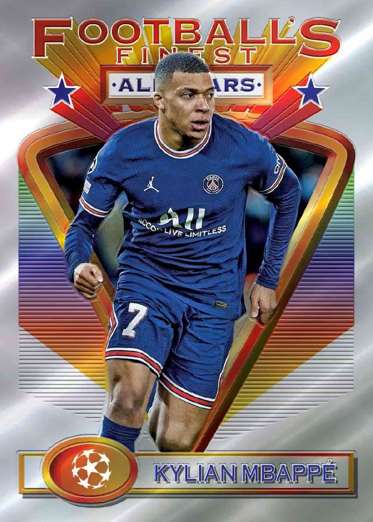 2021/22 Topps UEFA Champions League Finest Flashbacks Soccer Hobby Box