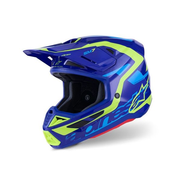 Casque cross Alpinestars S-M7 DEED 2025 - Noir / JauneRef : AP4056