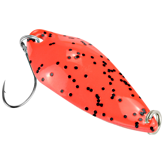 FTM Trout Spoon Rock (4.2 g, Red Glitter\/Yellow)