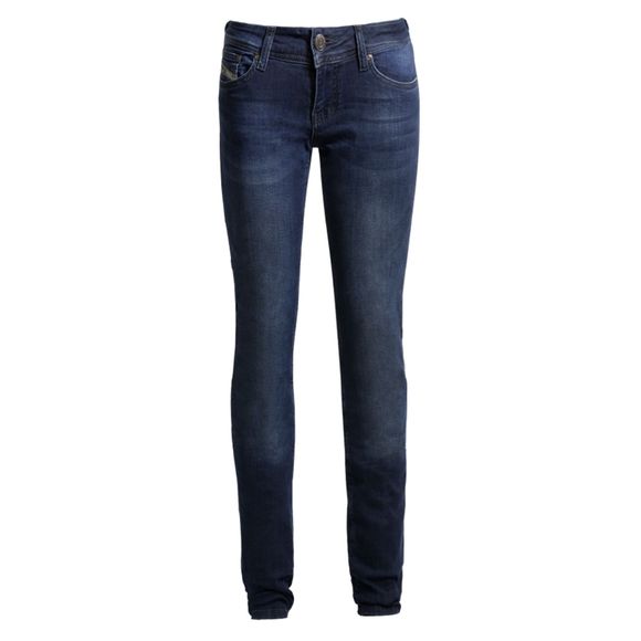 John Doe Betty High Motorcycle Jean Length 34 - Slim - Blue / BlackRef: JDE0032