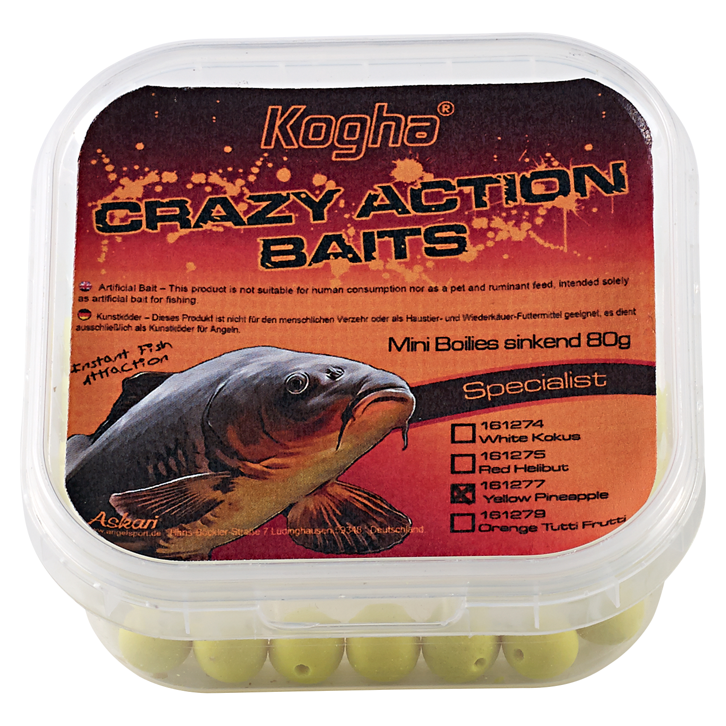 Kogha Miniboilie Crazy Action Baits