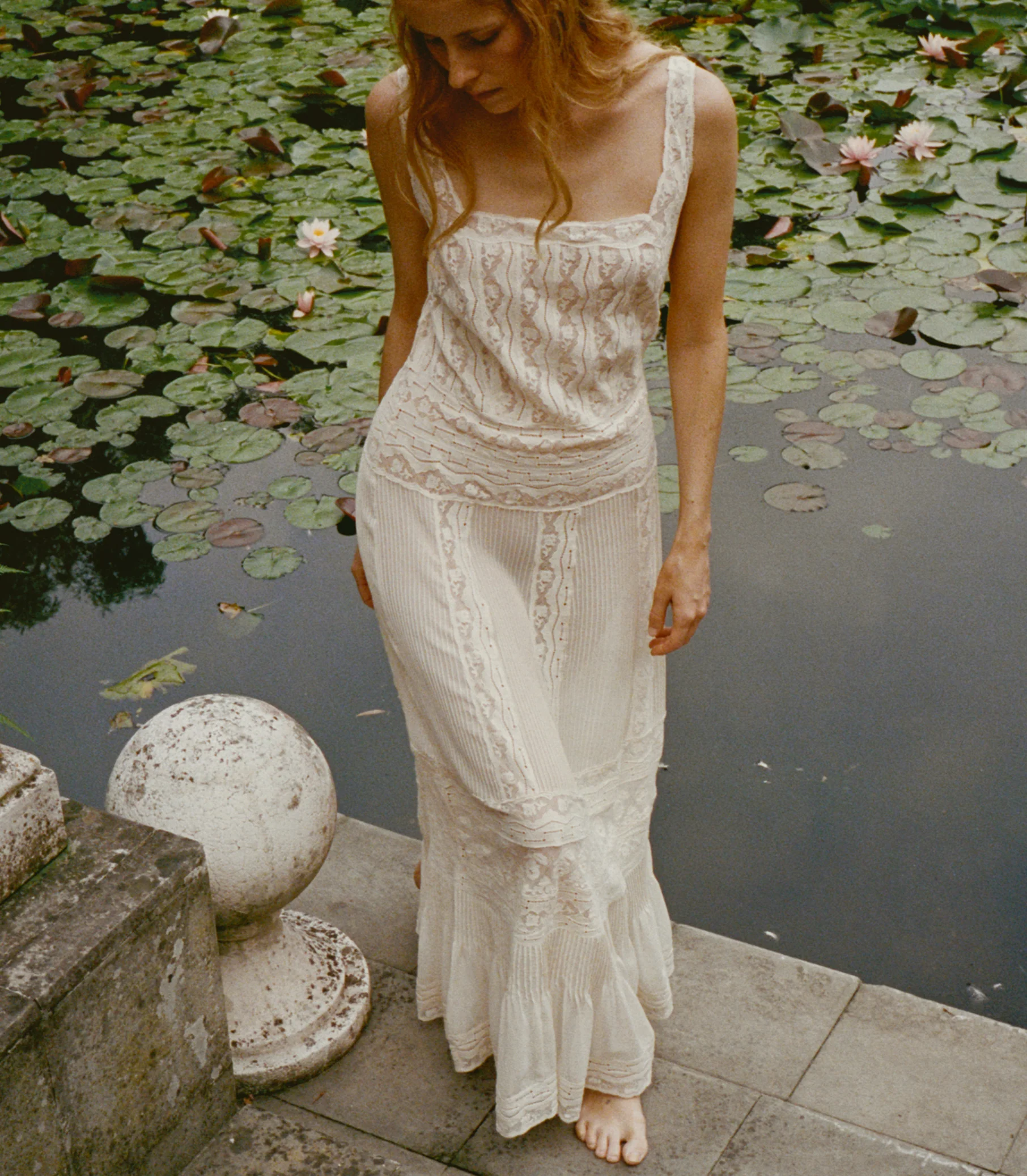 Calanthe Maxi Dress - Candlelight