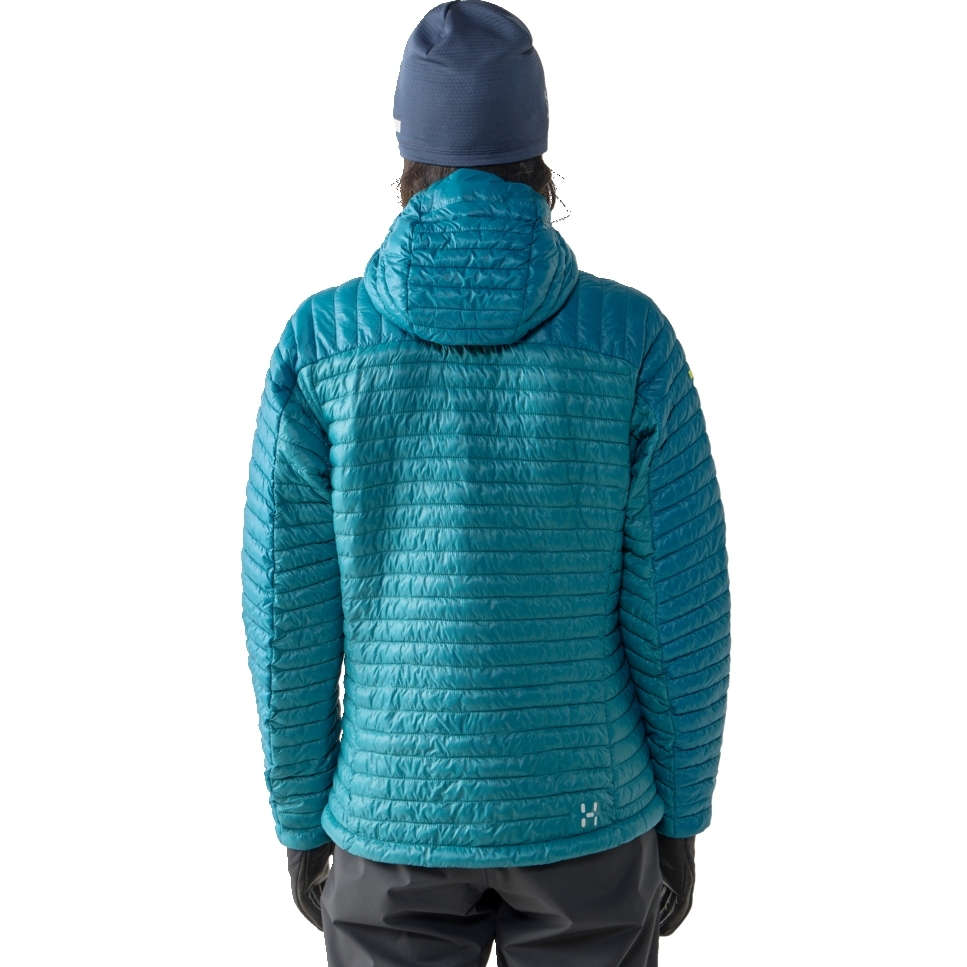 Haglöfs L.I.M Mimic II Hood Jacket Women - mountain teal/deep teal 5UM