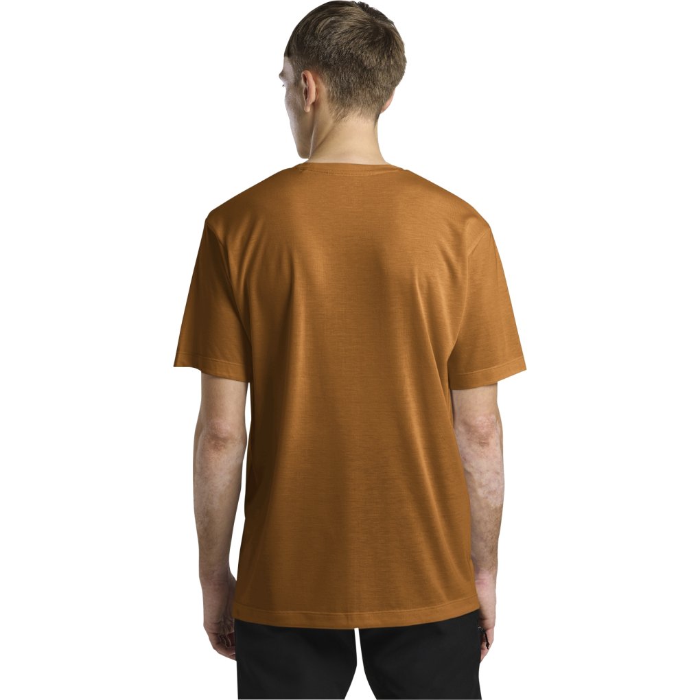 Jack Wolfskin Vonnan Short Sleeve Shirt Men - autumn leaves