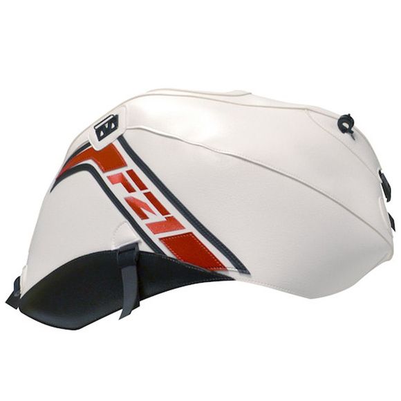 Bagster Tank Pad White/Red and Black SpikesRef: 1523K