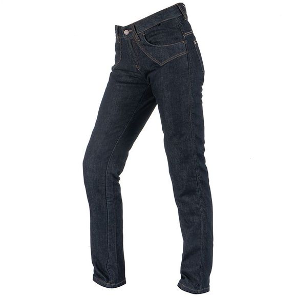 Dxr Karen City Motorcycle Jeans - Straight / Regular - BlueRef: DXR0332