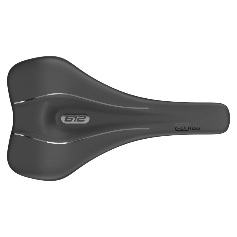 SQlab 612 Ergowave 2.1 S-Tube Saddle - black