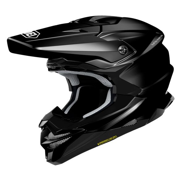 Casque cross Shoei VFX-WR - SOLID 2023 - NoirRef : SI0534