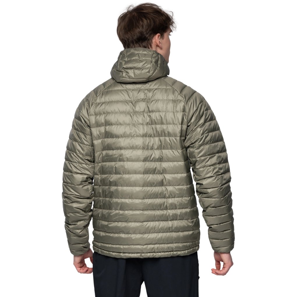Bergans Vaagaa Light Down Jacket Hood Men - green mud