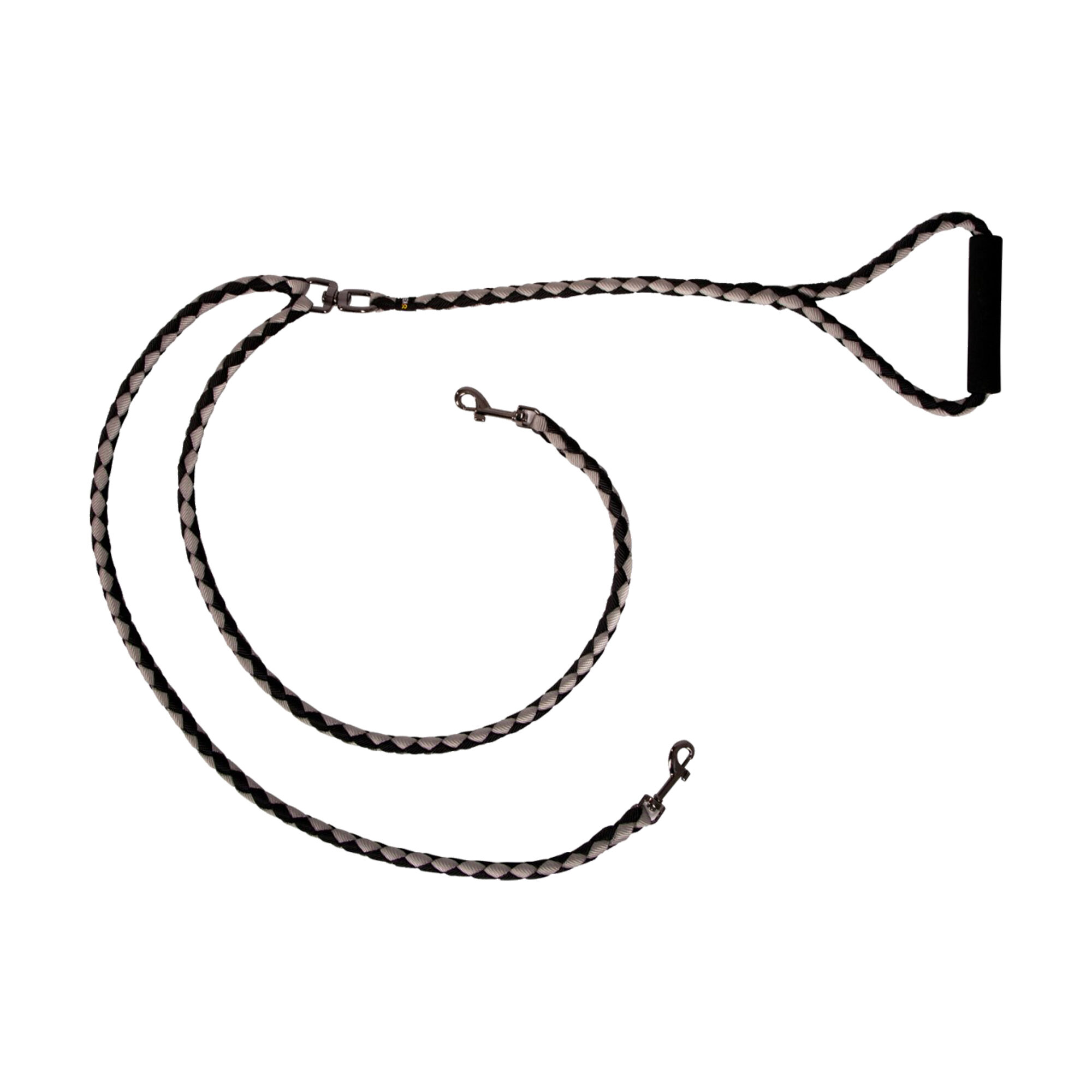 Kerbl Double Lead with Soft Grip