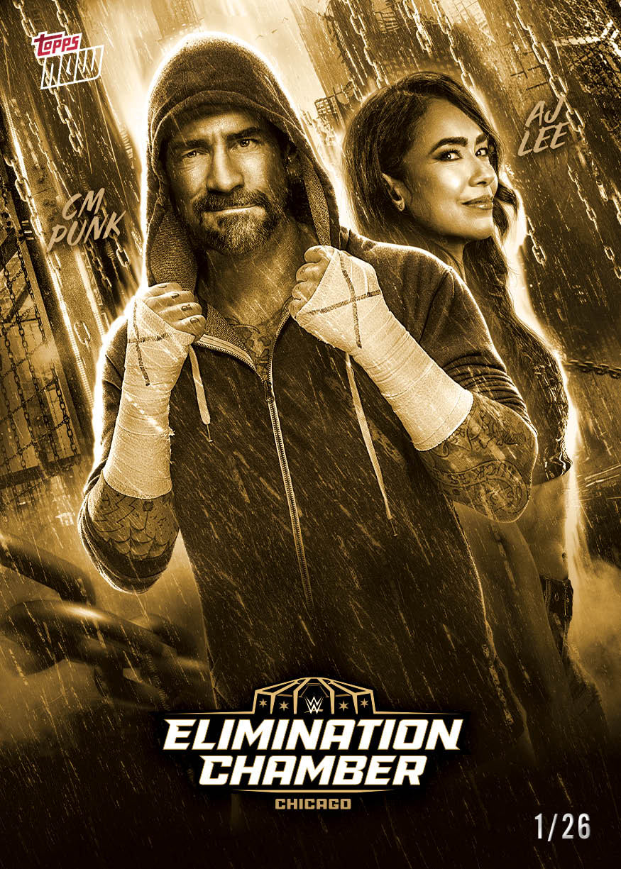 Elimination Chamber - 2026 WWE Topps NOW® - Card EC26 - PR: 2068