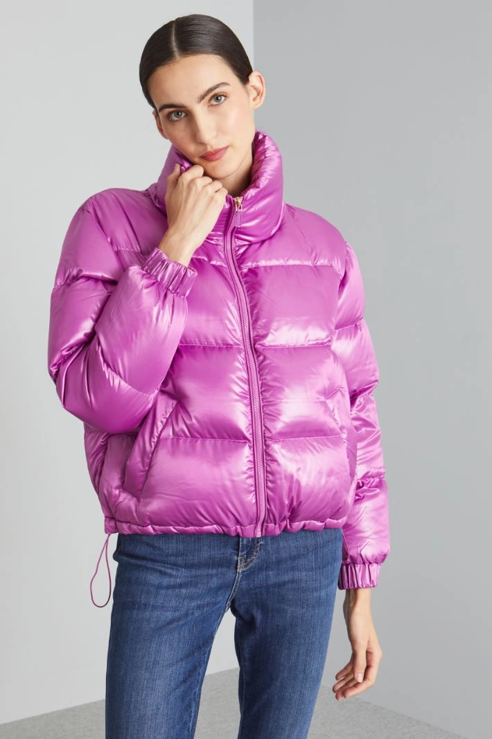 Short down jacket - VIOLET