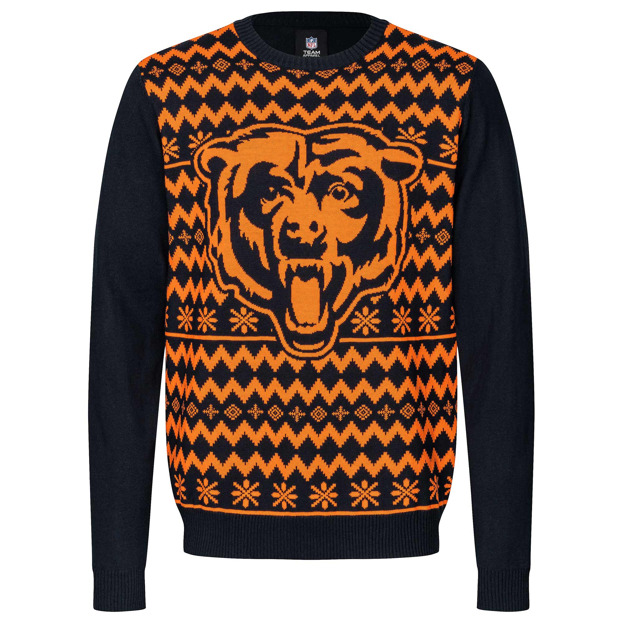 Chicago Bears NFL Big Logo Ugly Christmas Sweater