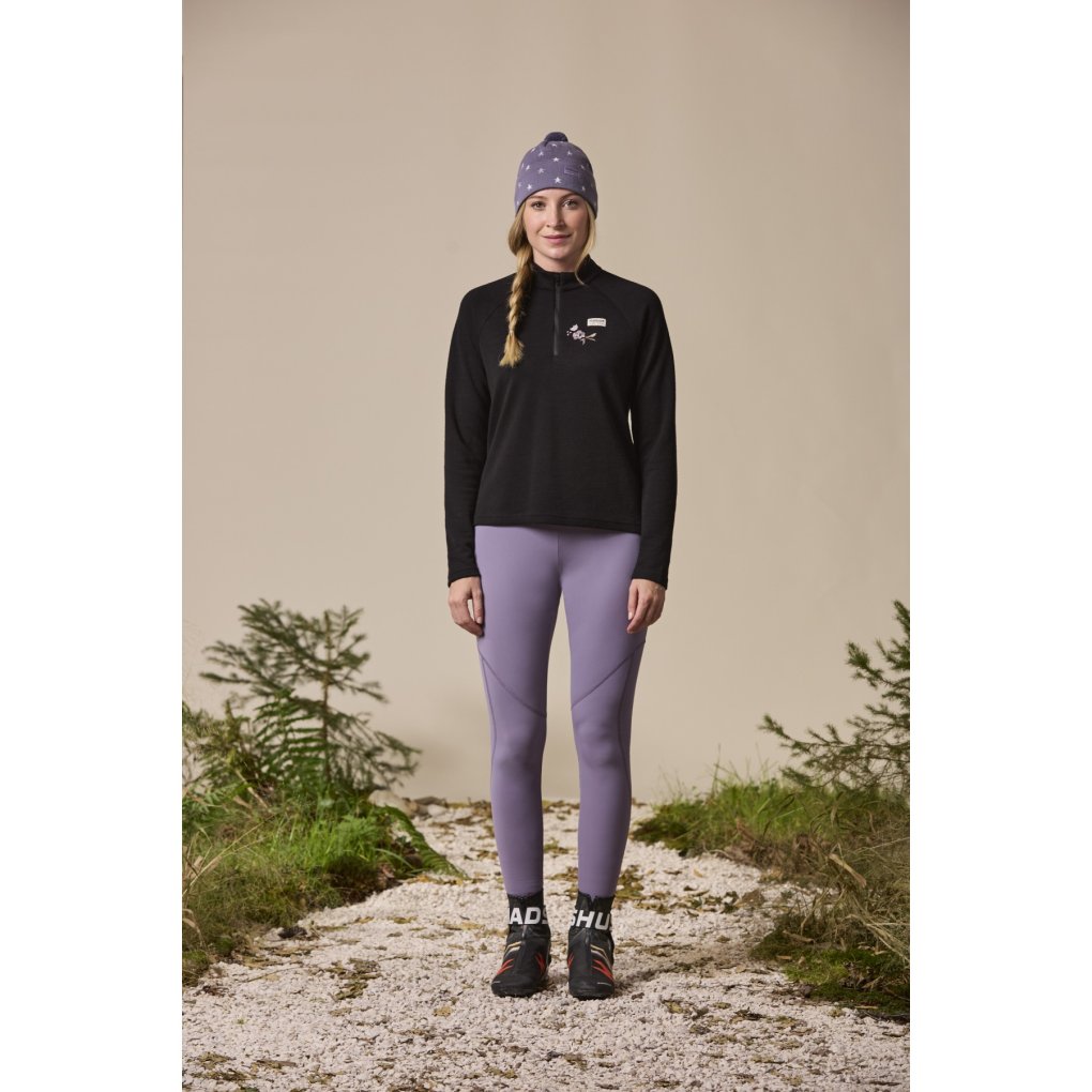 Maloja PetersteinM. Adventure Midlayer Shirt Women - deep black 8833