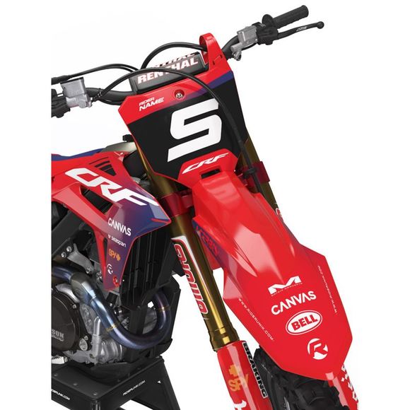 Kit déco RiderUnik GFIVE - RougeRef : RU0842 / HO-GFIVE-20