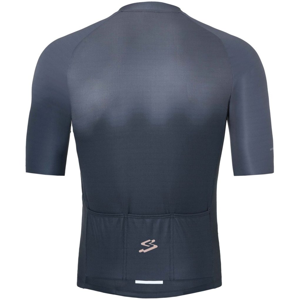 Spiuk STAR CARBONITE Short Sleeve Jersey Men - grey