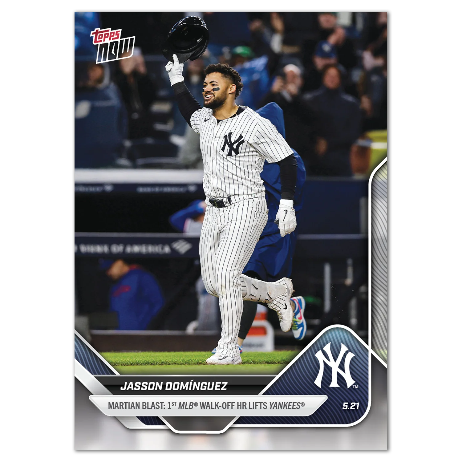 Jasson Domínguez - 2025 MLB Topps NOW® - Card 200