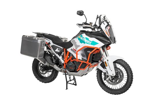 Touratech ZEGA Mundo 31/38 suitcase - Black support included - AluminumRef: Trt01670A / 01-373-6180-0