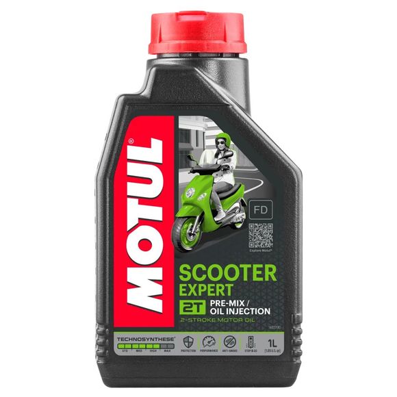 Huile moteur Motul SCOOTER EXPERT 2T 1L UniverselRef : MOT0150 / 105880