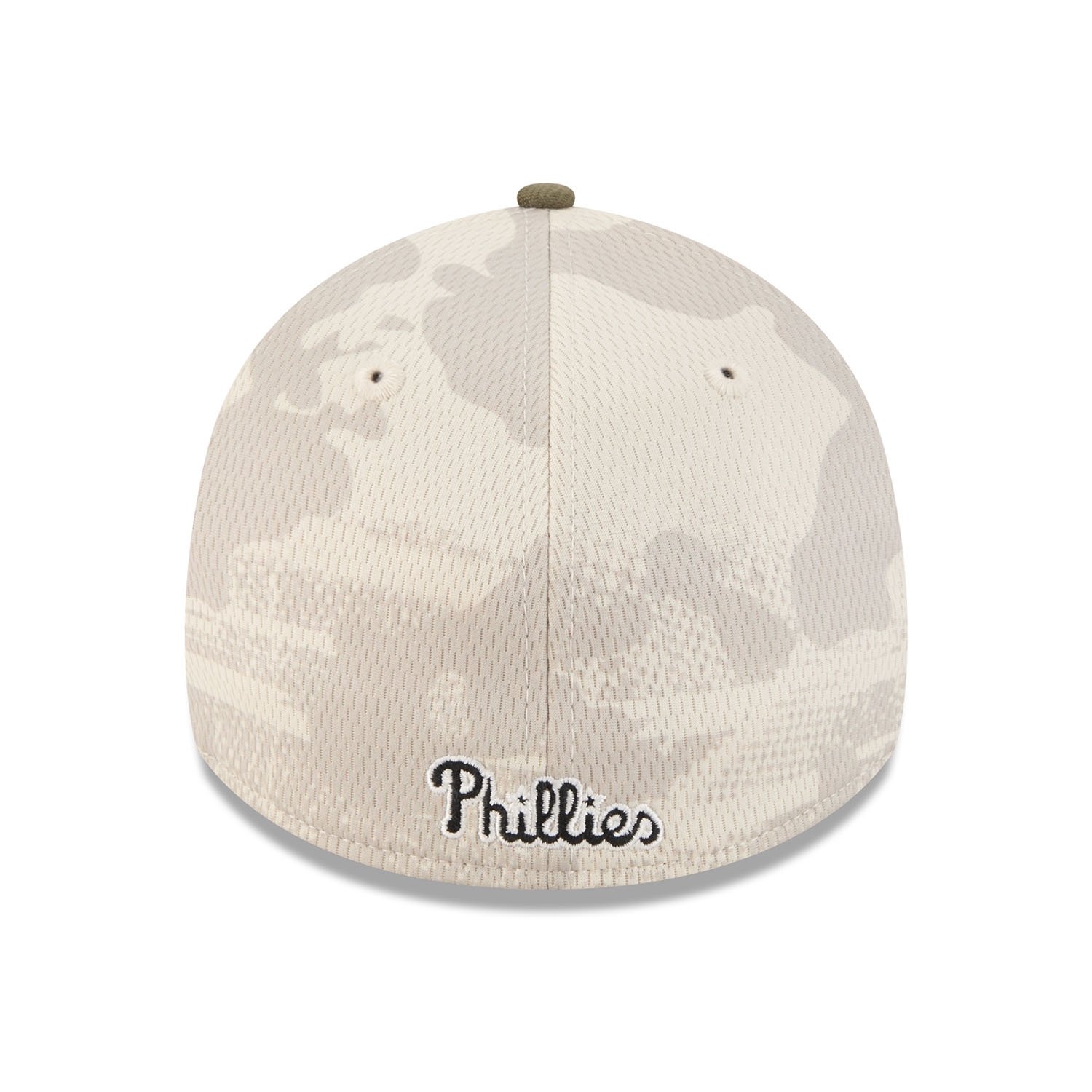 Philadelphia Phillies 2025 MLB Armed Forces New Era 39THIRTY Flex Cap