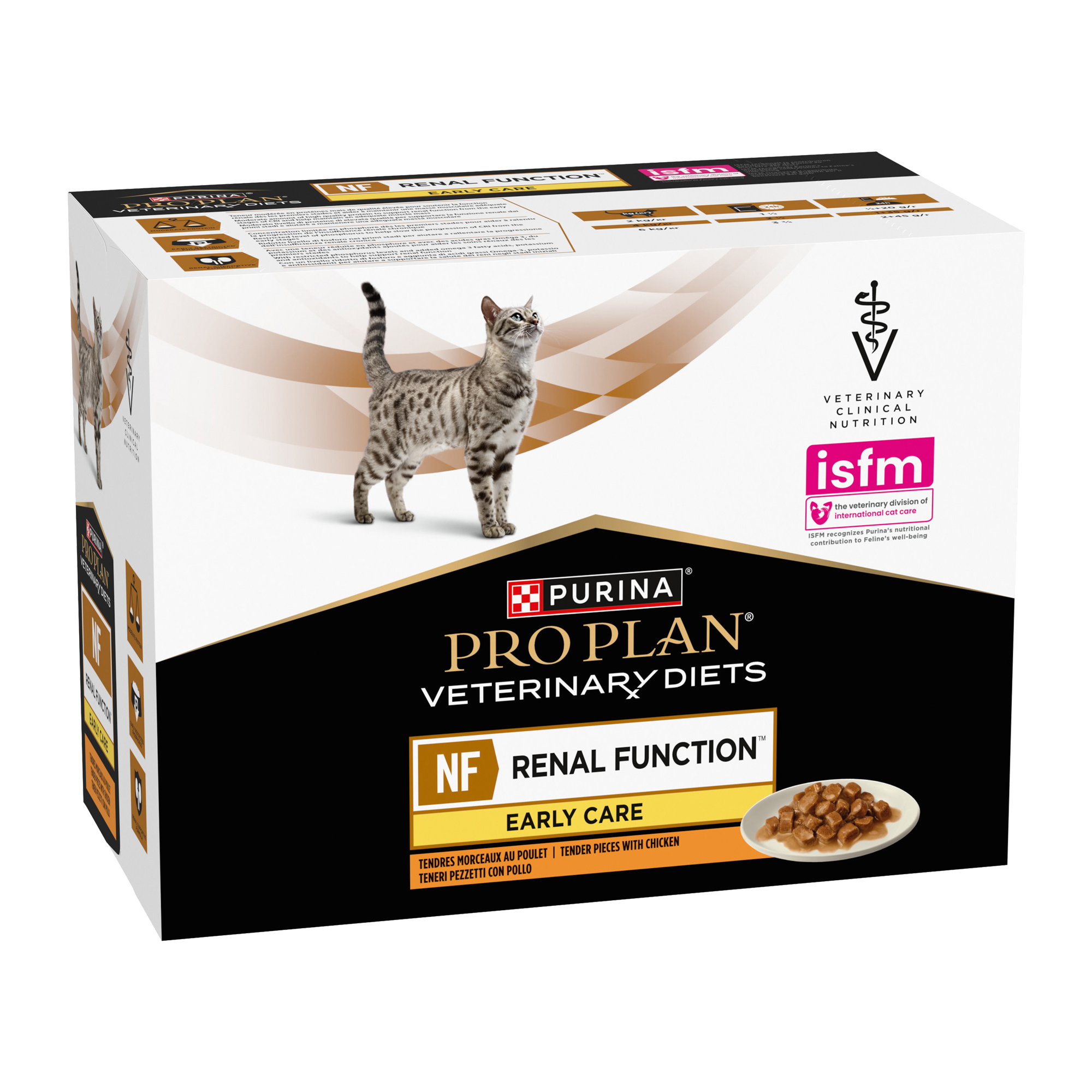 Purina Pro Plan VD NF Early Care Renal Function Cat Pouch Chicken - 10 x 85 g