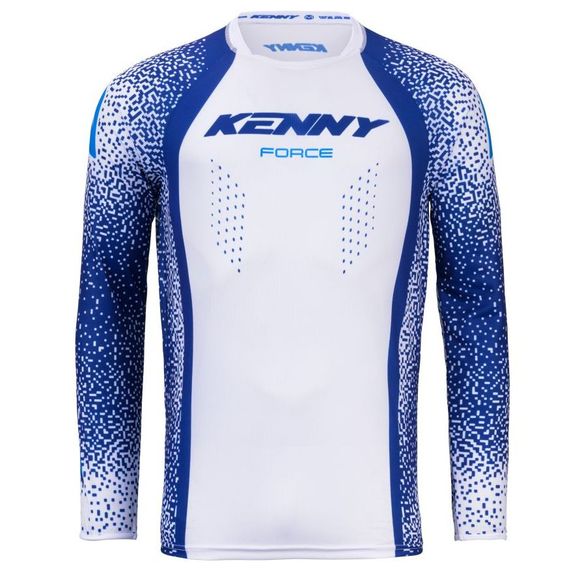 Kenny Force Pixel 2025 cross jersey - WhiteRef: KE2836