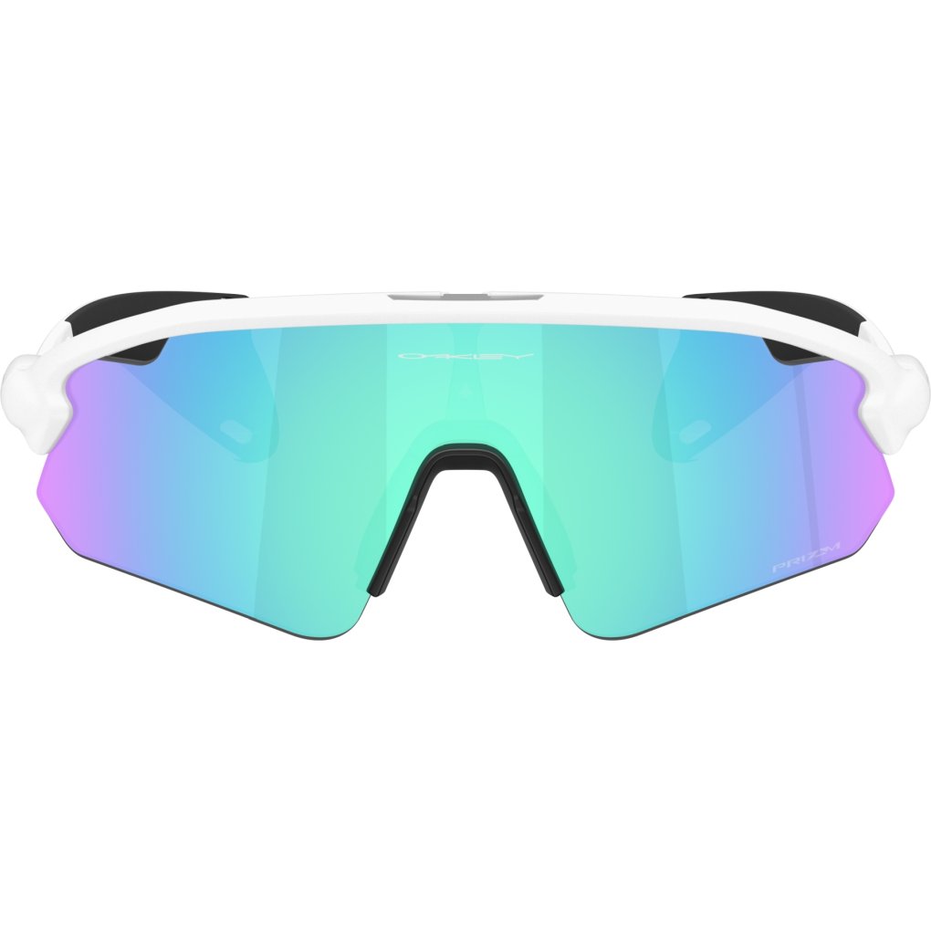 Oakley Stunt Devil A Glasses - Matte White/Prizm Sapphire - OO9525-0237