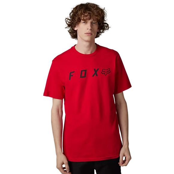 Fox ABSOLUTE Short Sleeve T-shirt - Black / RedRef: FX4040