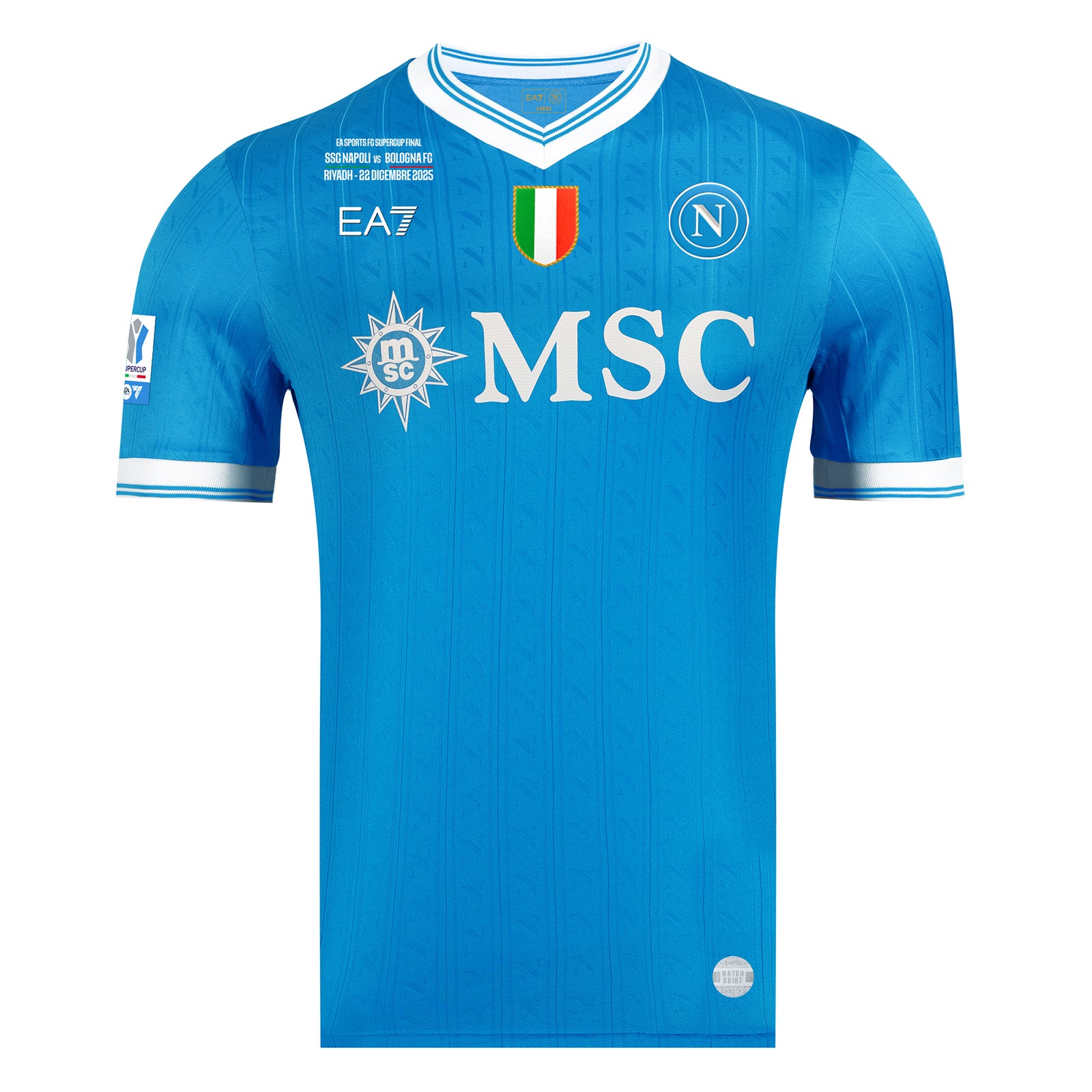 SSC Napoli Super Cup Final Match Shirt 2025